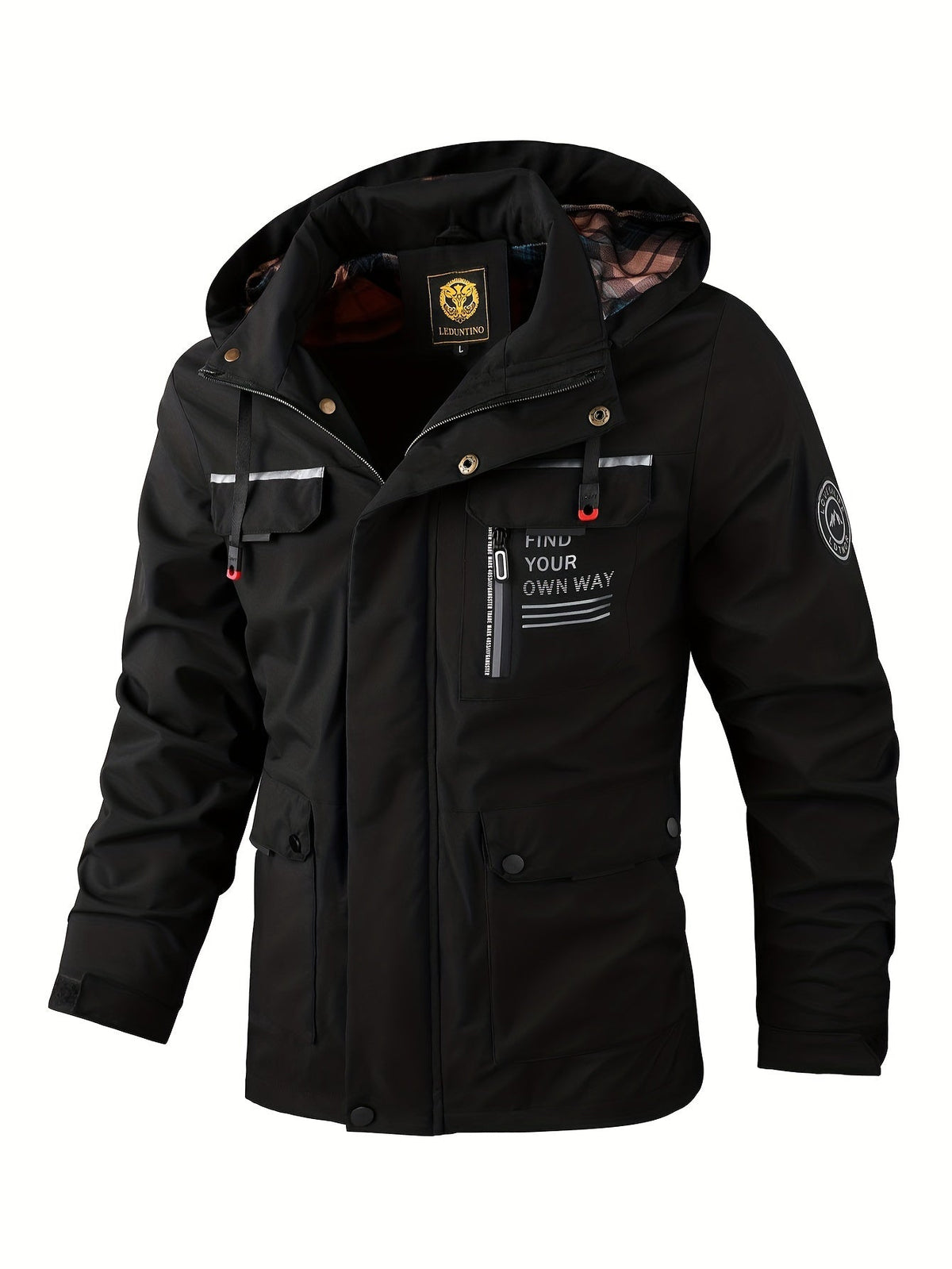 Soren | Weatherproof Outdoor Jacket with Adjustable Hood