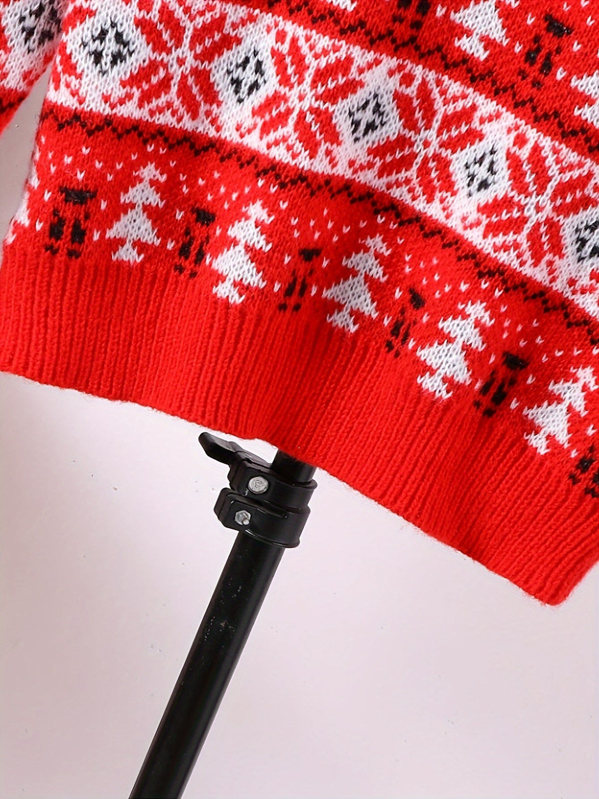 Rupert | Relaxed Nordic Jumper with Reindeer Pattern
