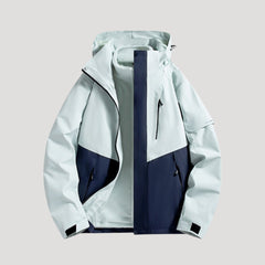 Astrid in Light Blue and Navy