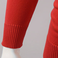 Fergus | Festive Crew Neck Jumper with Reindeer and Pine Design