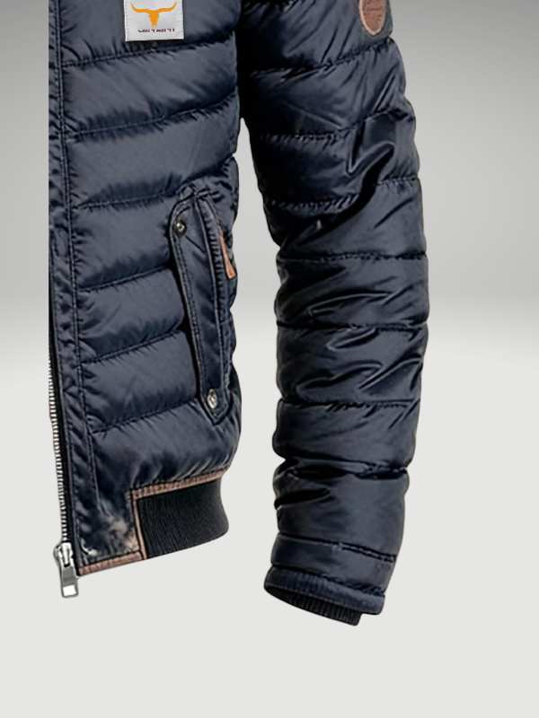 Graham | Quilted Puffer Jacket with Stand Collar