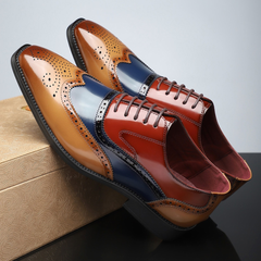 Edmund | Wingtip Brogues with Punched Detailing