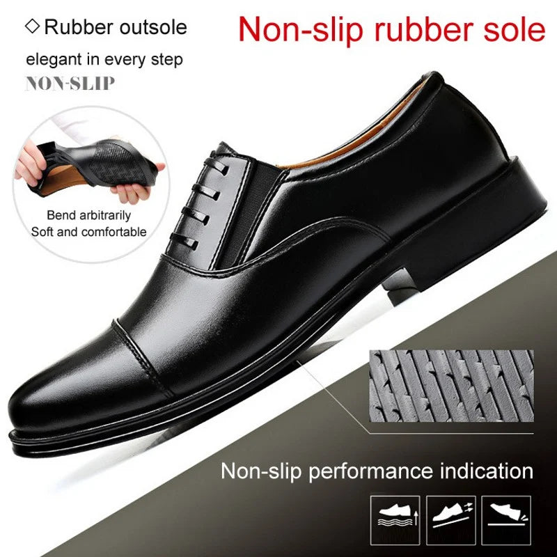 Everett | Classic Cushioned Oxford Shoes with Round Toe