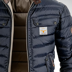 Graham | Quilted Puffer Jacket with Stand Collar