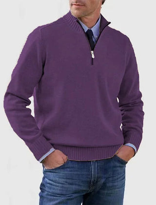 Matthew jumper in Purple