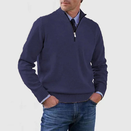Matthew jumper in Navy Blue