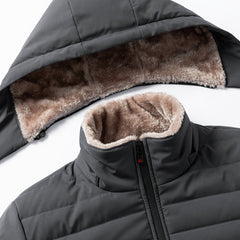 Torin | Quilted Hooded Coat with Cosy Lining