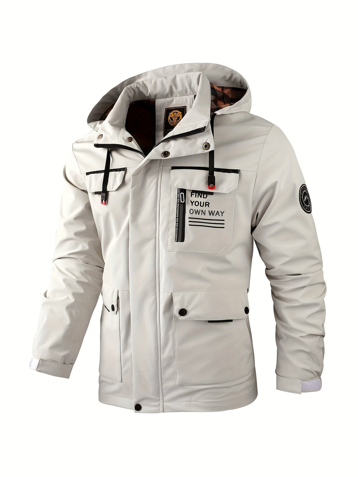 Soren | Weatherproof Outdoor Jacket with Adjustable Hood