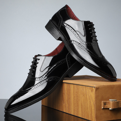 Edmund | Wingtip Brogues with Punched Detailing
