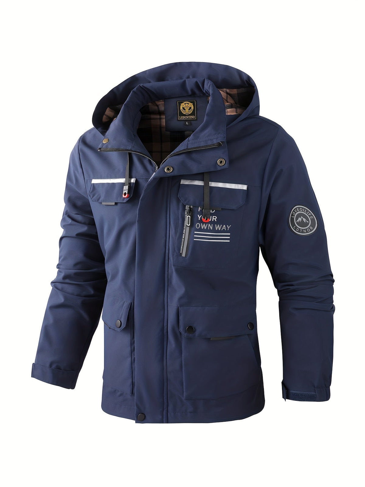 Soren | Weatherproof Outdoor Jacket with Adjustable Hood