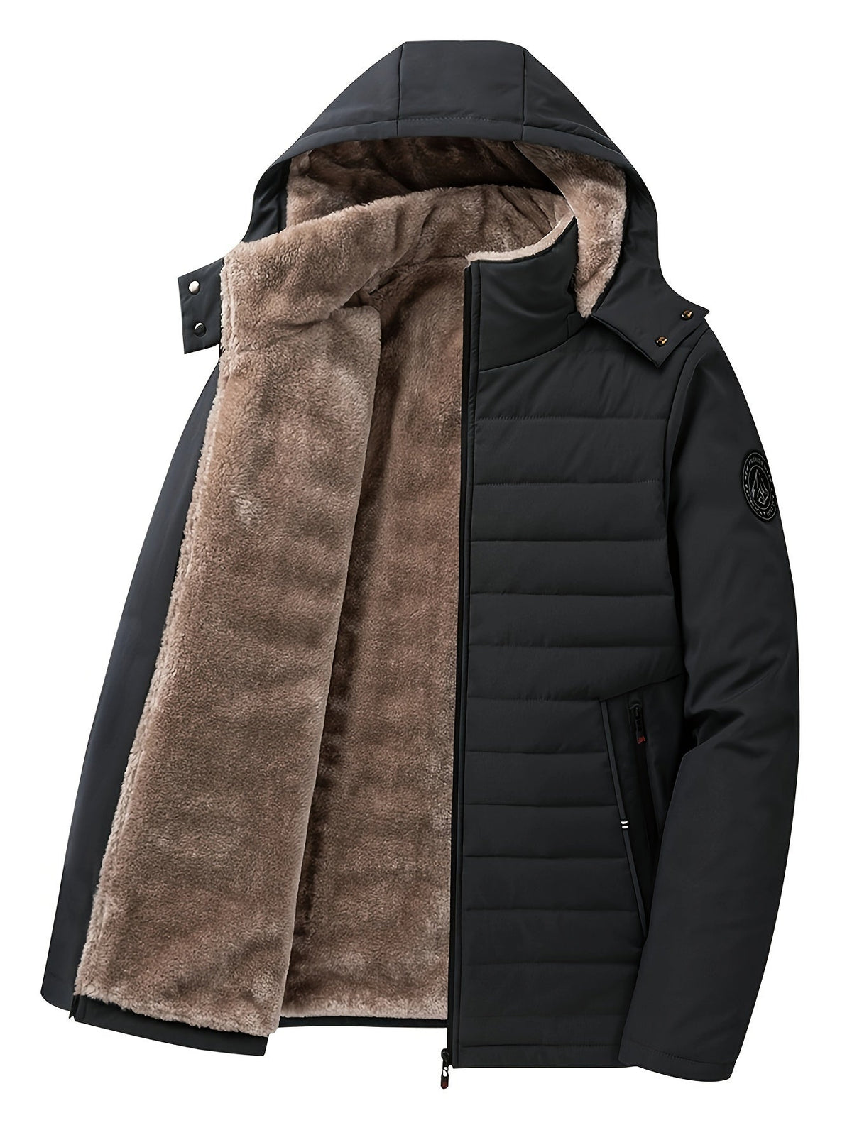 Torin | Quilted Hooded Coat with Cosy Lining