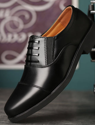 Everett | Classic Cushioned Oxford Shoes with Round Toe