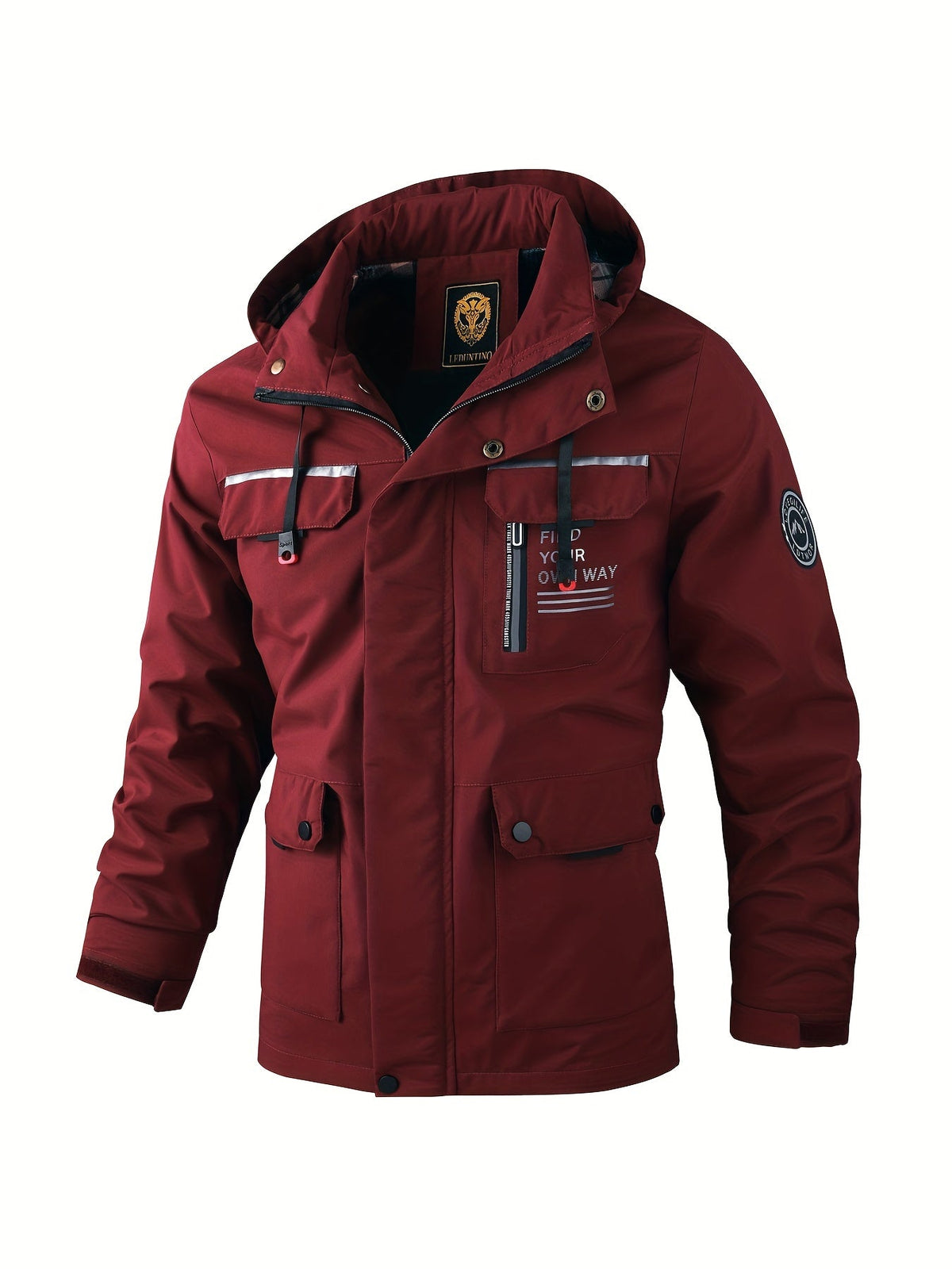 Soren | Weatherproof Outdoor Jacket with Adjustable Hood