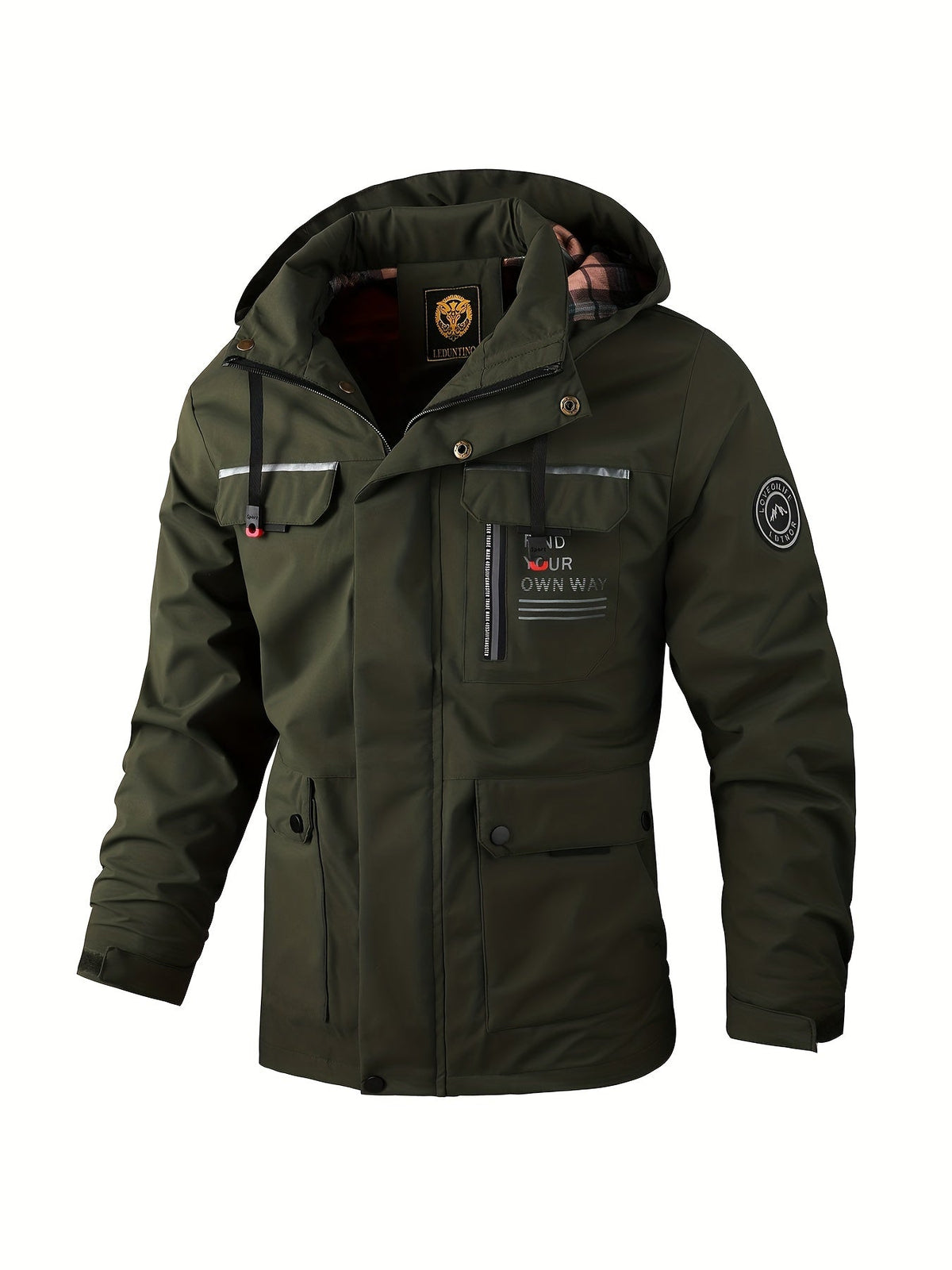 Soren | Weatherproof Outdoor Jacket with Adjustable Hood