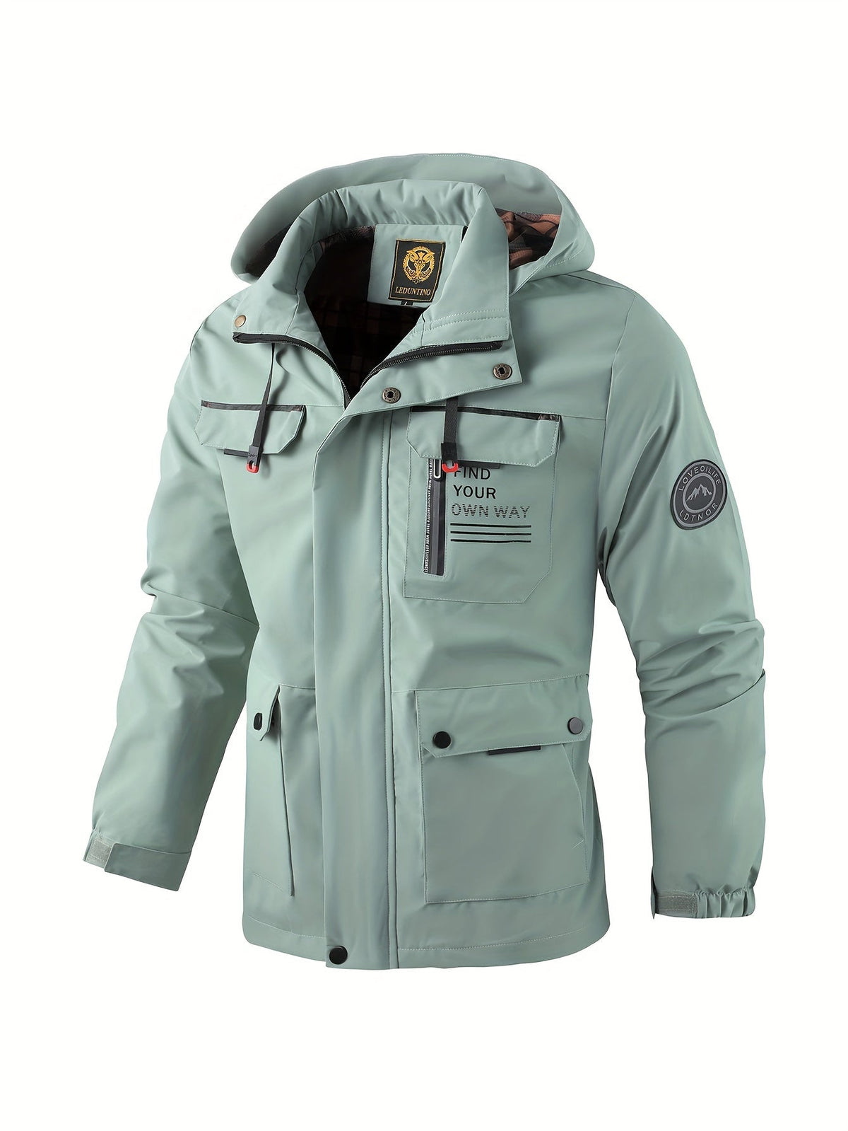 Soren | Weatherproof Outdoor Jacket with Adjustable Hood