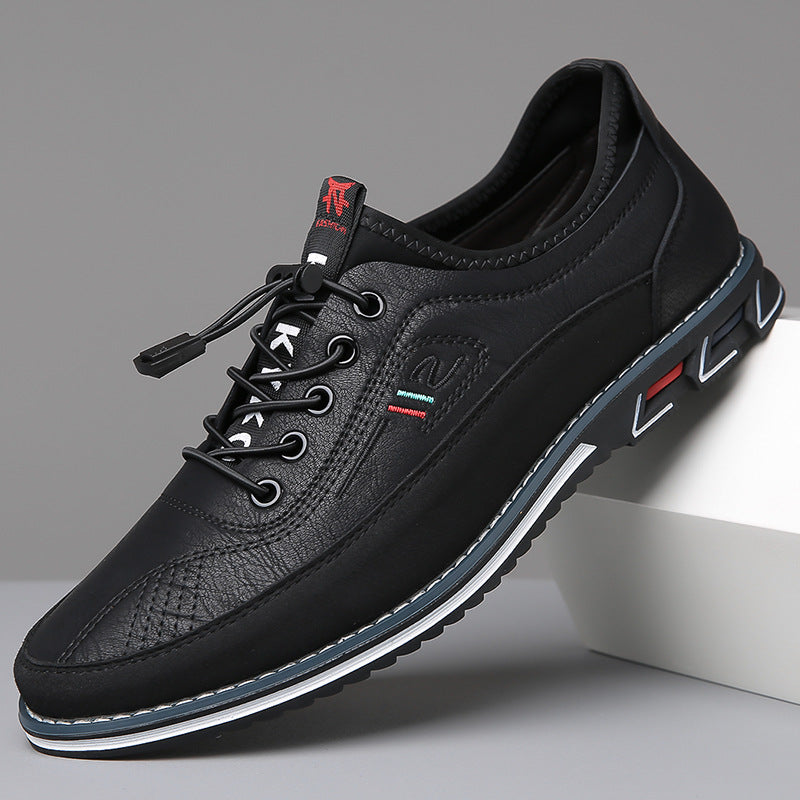Oliver | Casual Low-Top Trainers with Elastic Toggle Laces