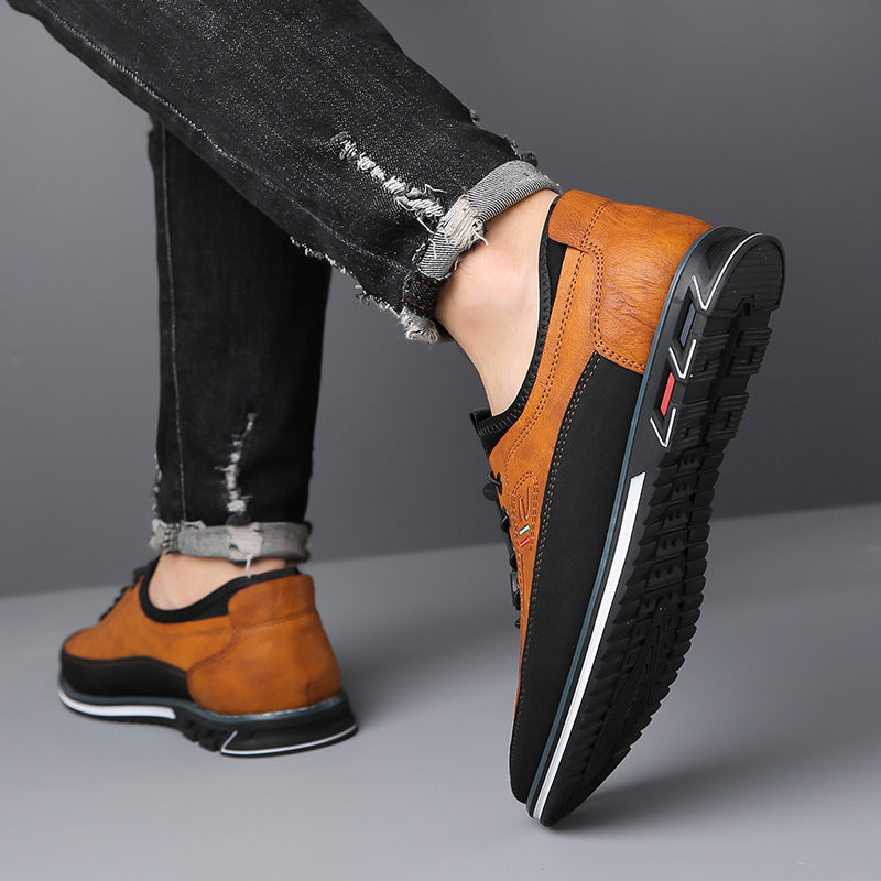 Oliver | Casual Low-Top Trainers with Elastic Toggle Laces