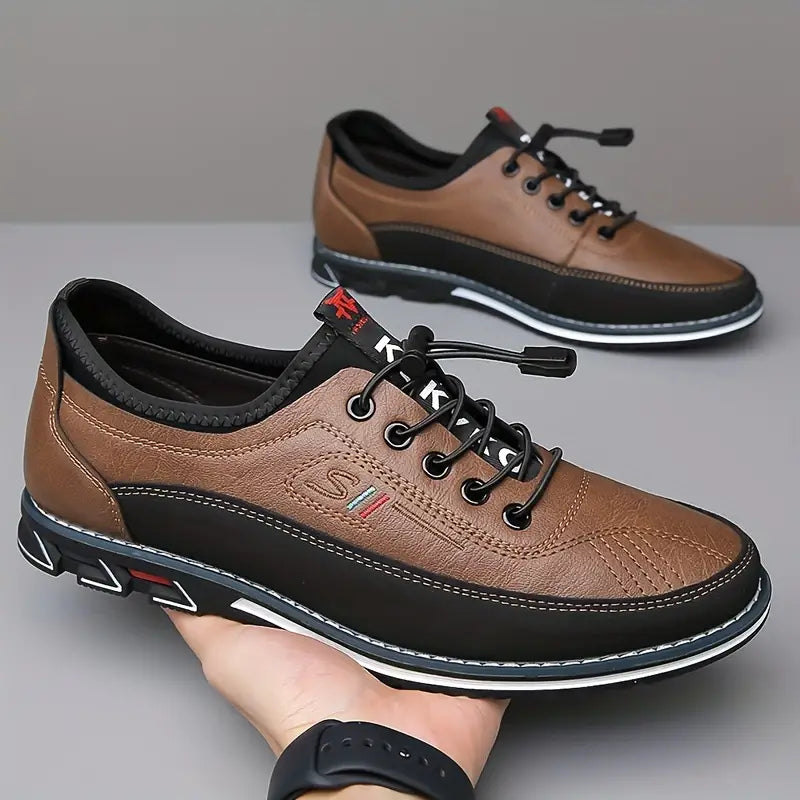 Oliver | Casual Low-Top Trainers with Elastic Toggle Laces