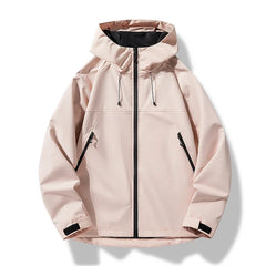 Finlay | All-Weather Shell Jacket with Adjustable Hood - Pink