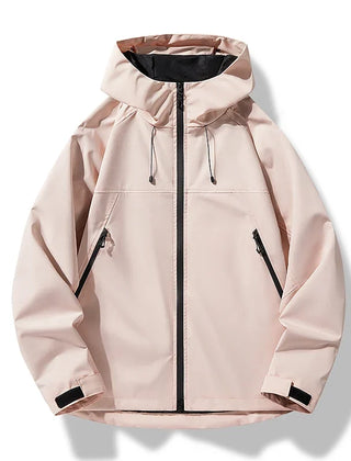 Finlay | All-Weather Shell Jacket with Adjustable Hood - Pink