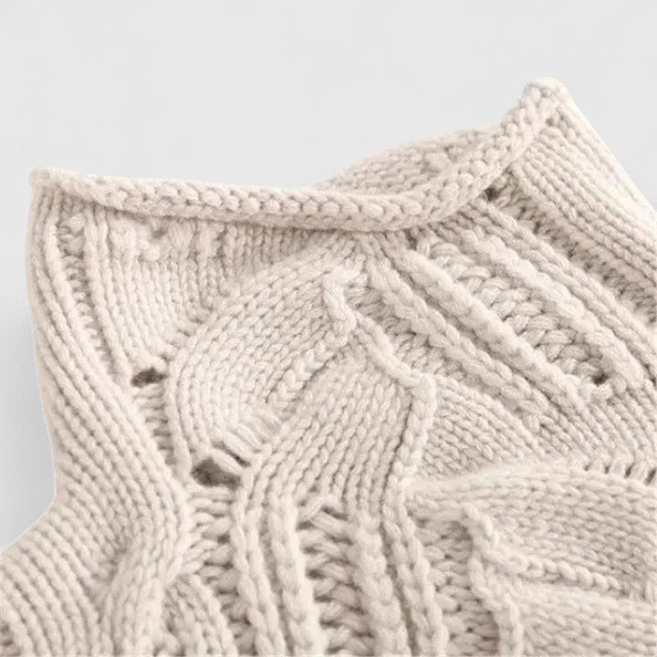 Cosima | Elegant Cosy Jumper with Cable-Knit Pattern