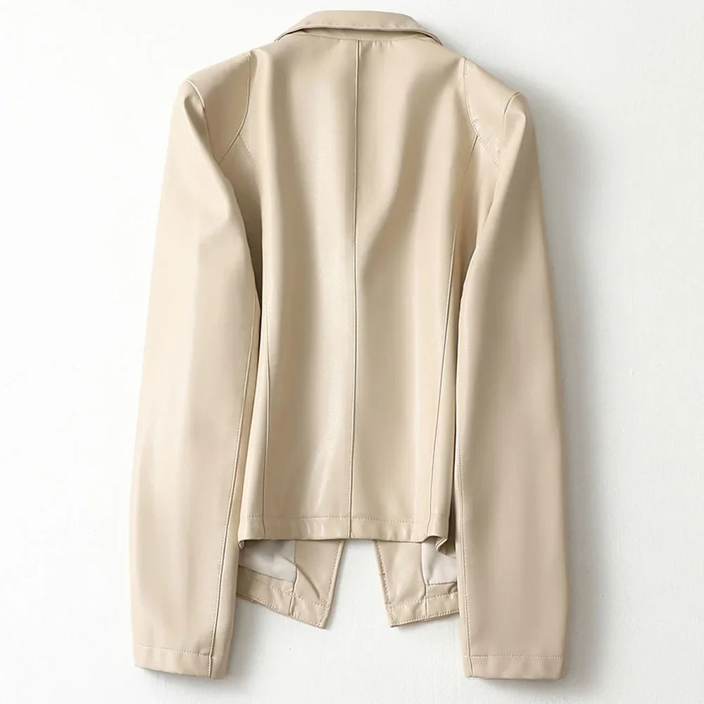 Liora | Tailored Single-Button Blazer with Notch Lapels