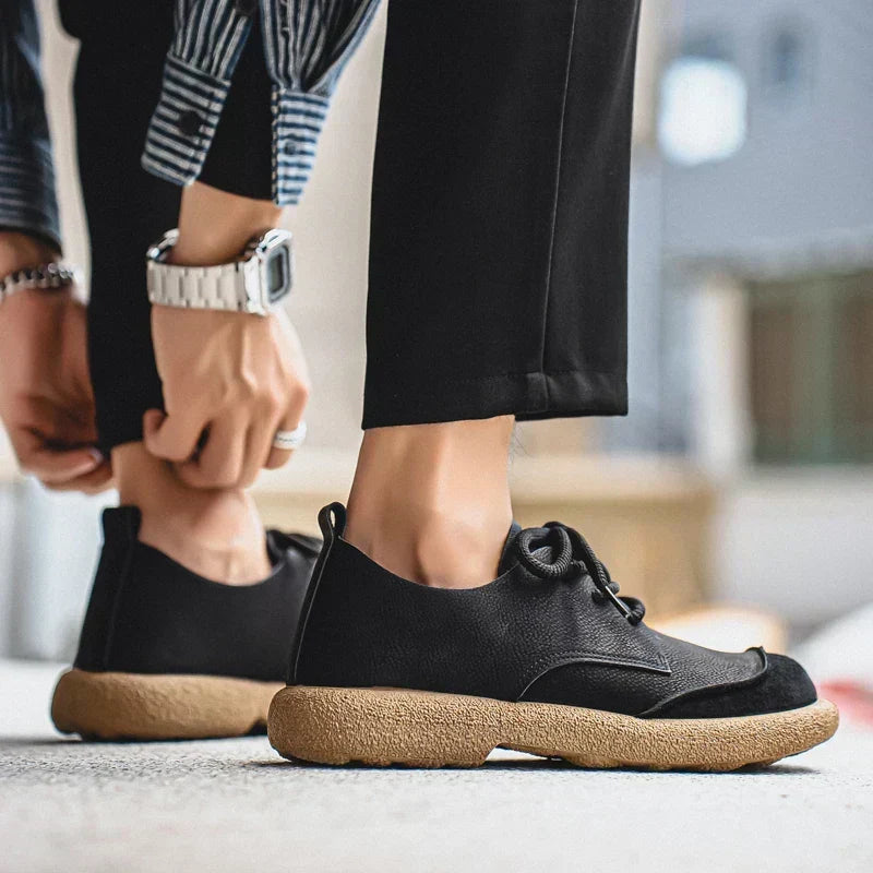 Barnaby derby shoes in Black