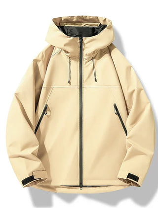 Finlay | All-Weather Shell Jacket with Adjustable Hood - Yellow