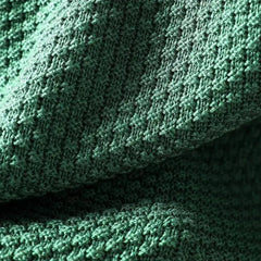 Aurelia | Relaxed Textured Jumper with Ribbed Mock Neck