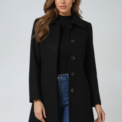 Rosamund coat in Black