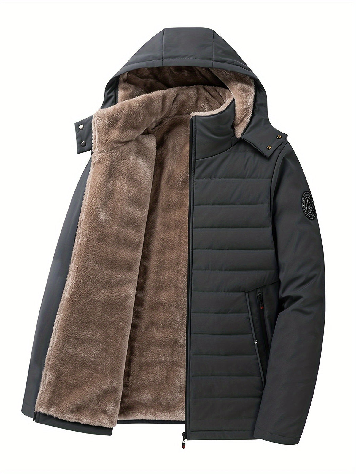 Torin | Quilted Hooded Coat with Cosy Lining