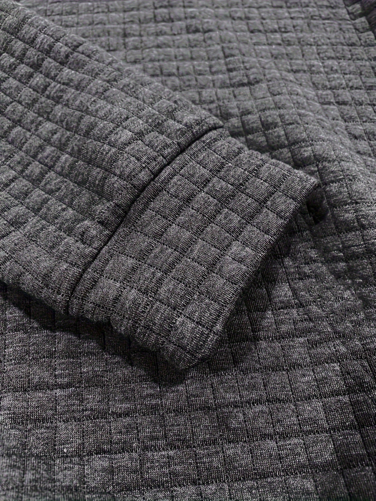 Hamish | Textured Relaxed Hoodie with Contrast Elbow Patches