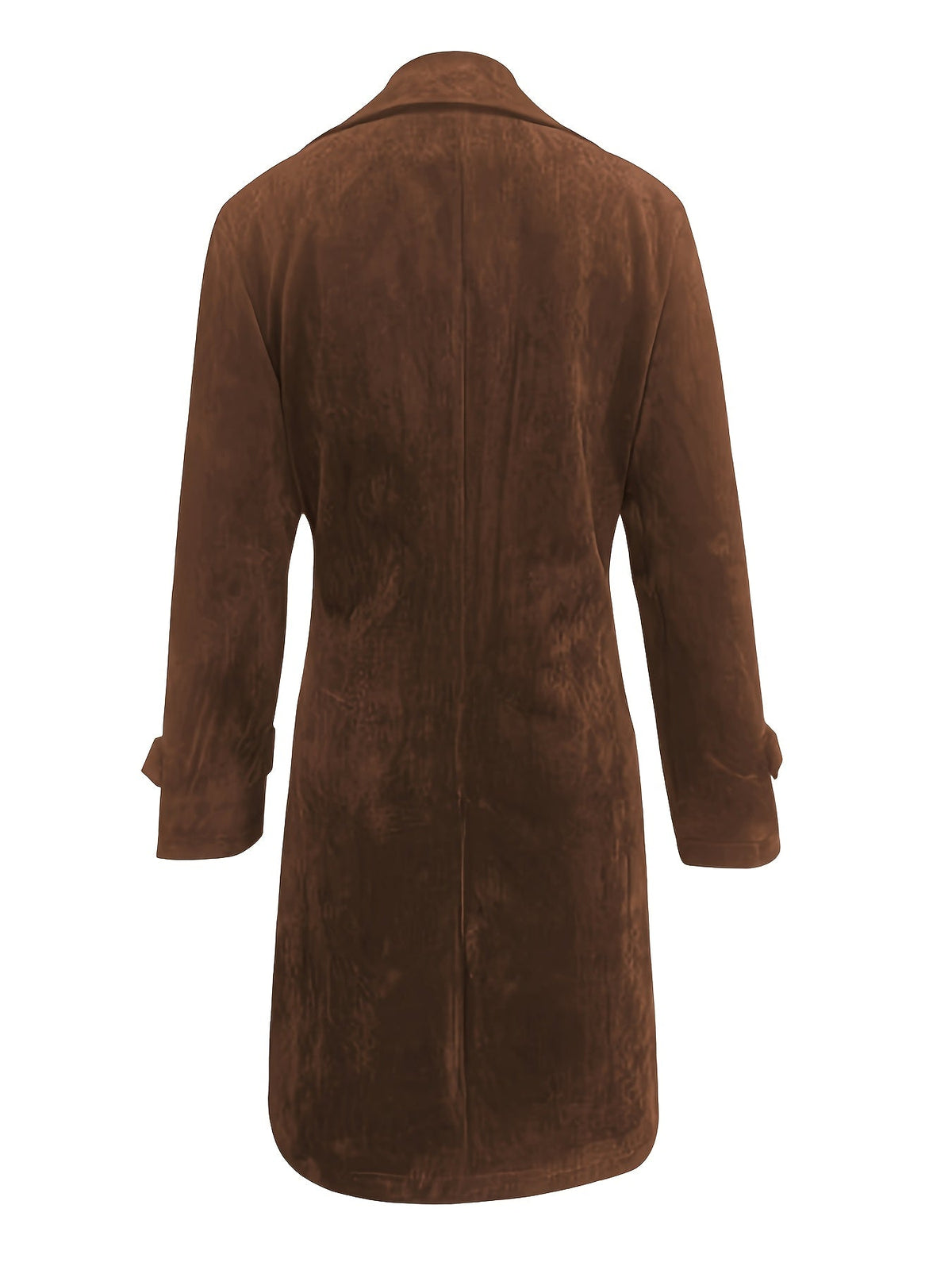 Philomena | Longline Tailored Coat with Lapel Collar