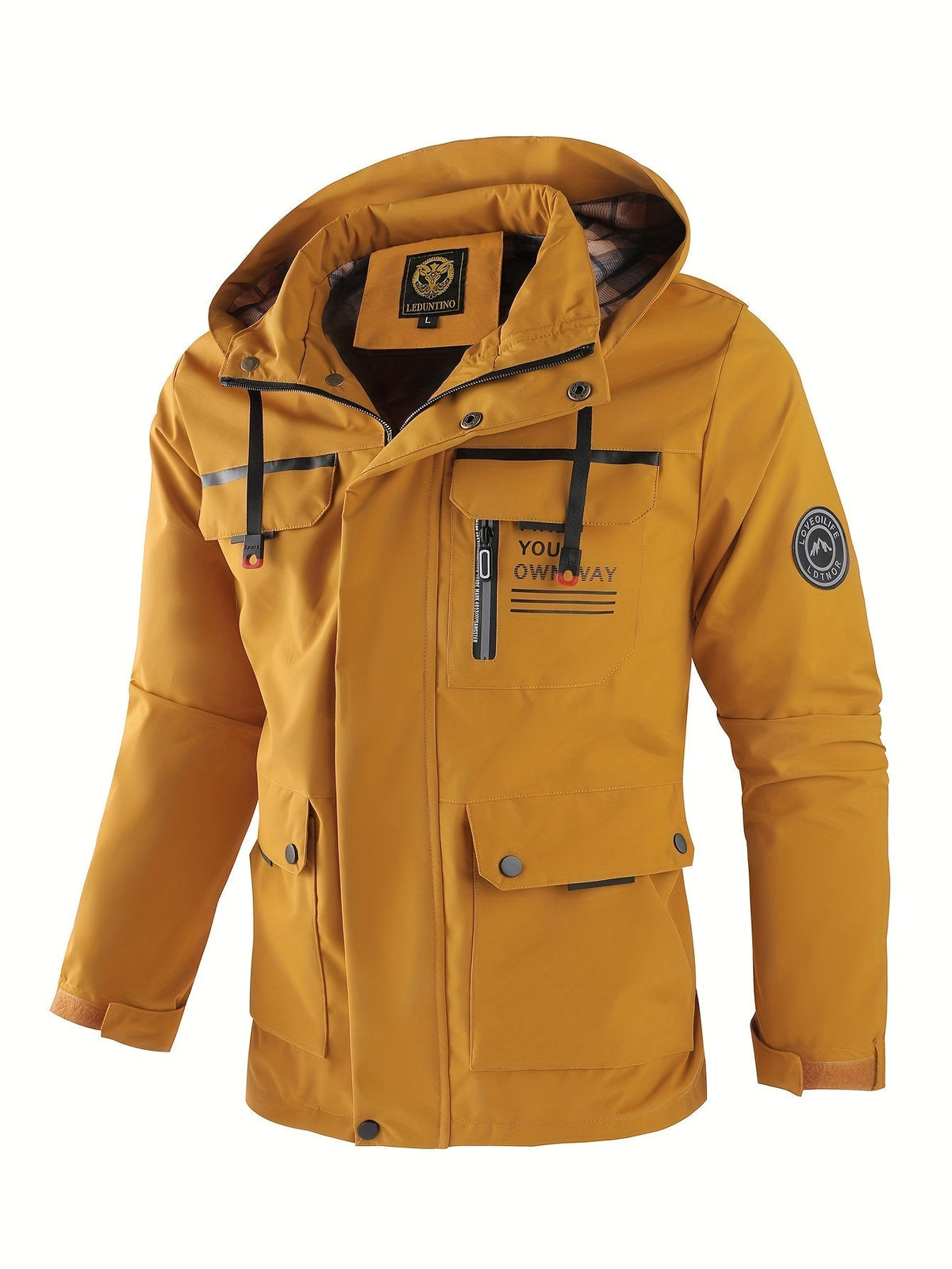 Soren | Weatherproof Outdoor Jacket with Adjustable Hood