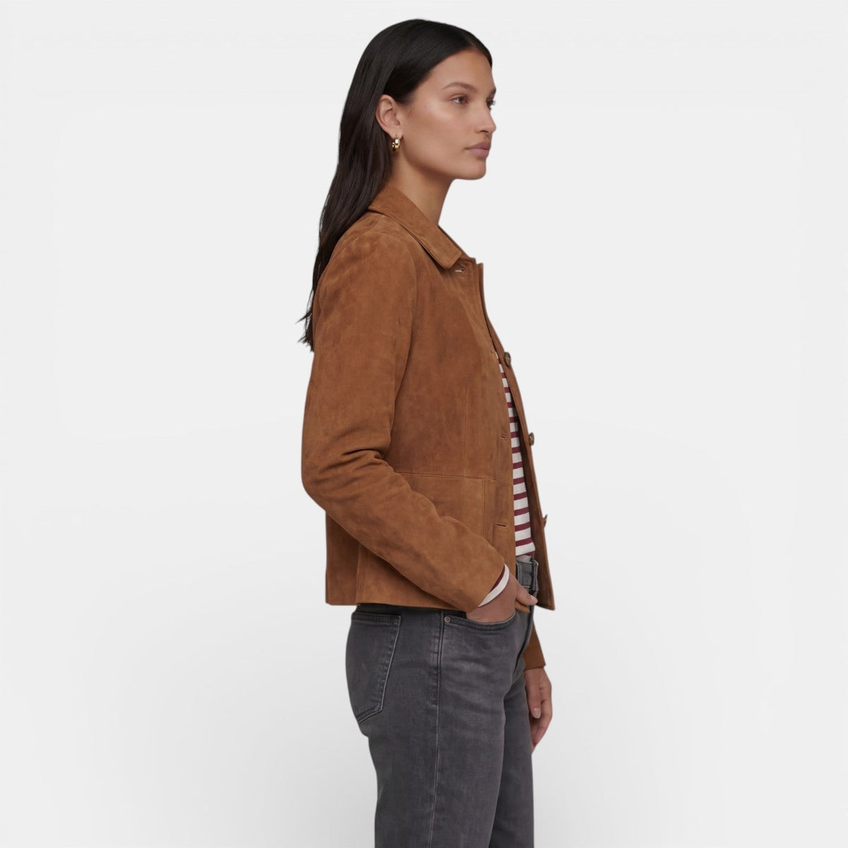 Ottilie | Relaxed Lightweight Jacket with Soft-Touch Finish