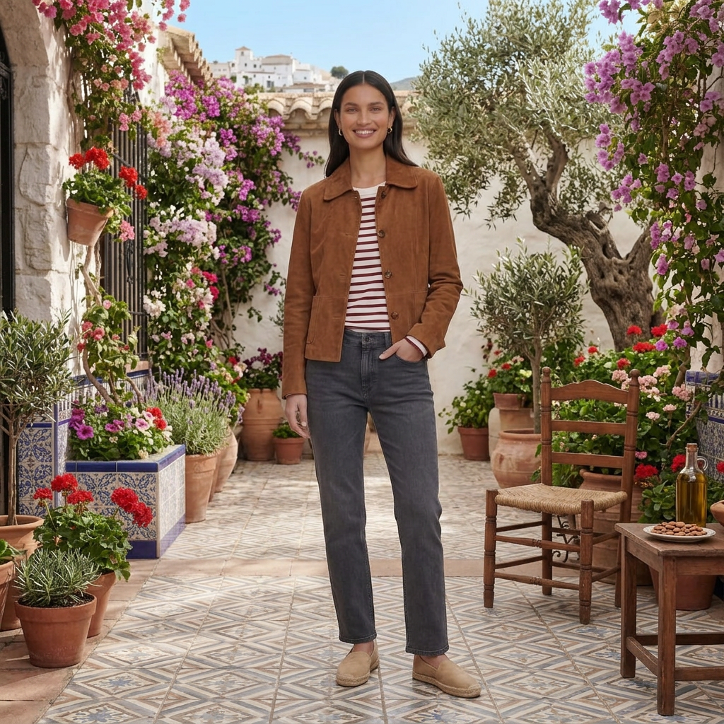 Ottilie | Relaxed Lightweight Jacket with Soft-Touch Finish