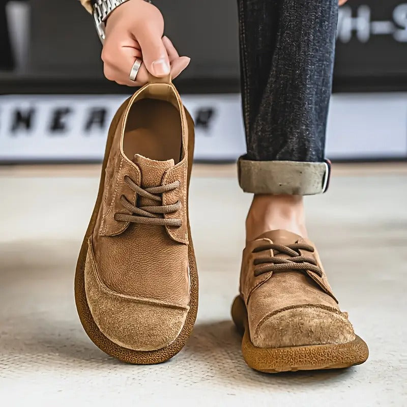 Barnaby derby shoes in Khaki