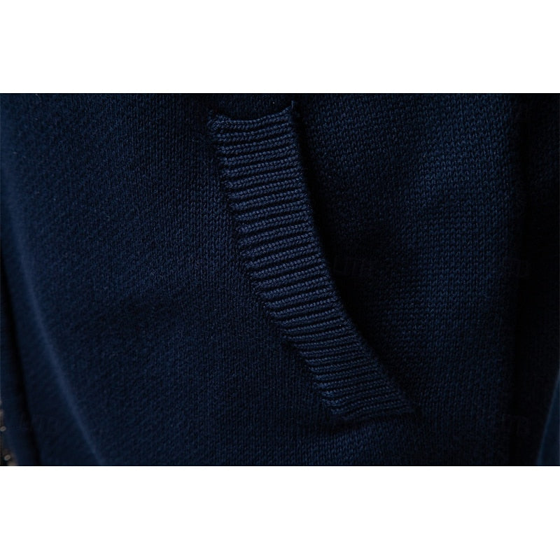 Alistair | Classic Fair Isle Cardigan with Stand Collar
