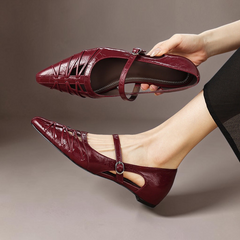 Annabel – Burgundy