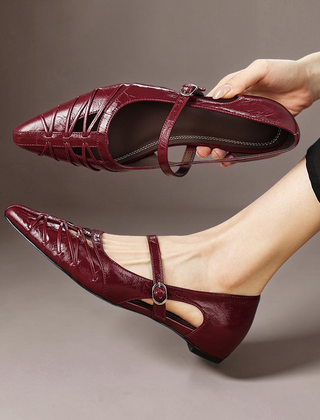 Annabel – Burgundy