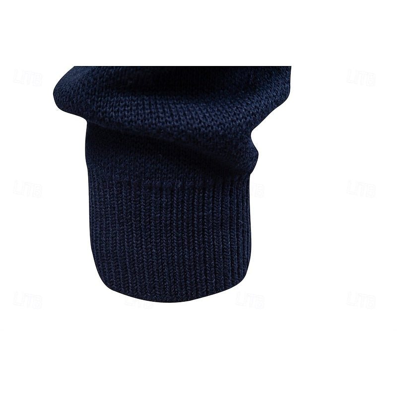 Alistair | Classic Fair Isle Cardigan with Stand Collar